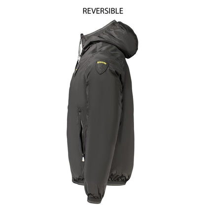 Blauer Black Polyamide Men's Jacket
