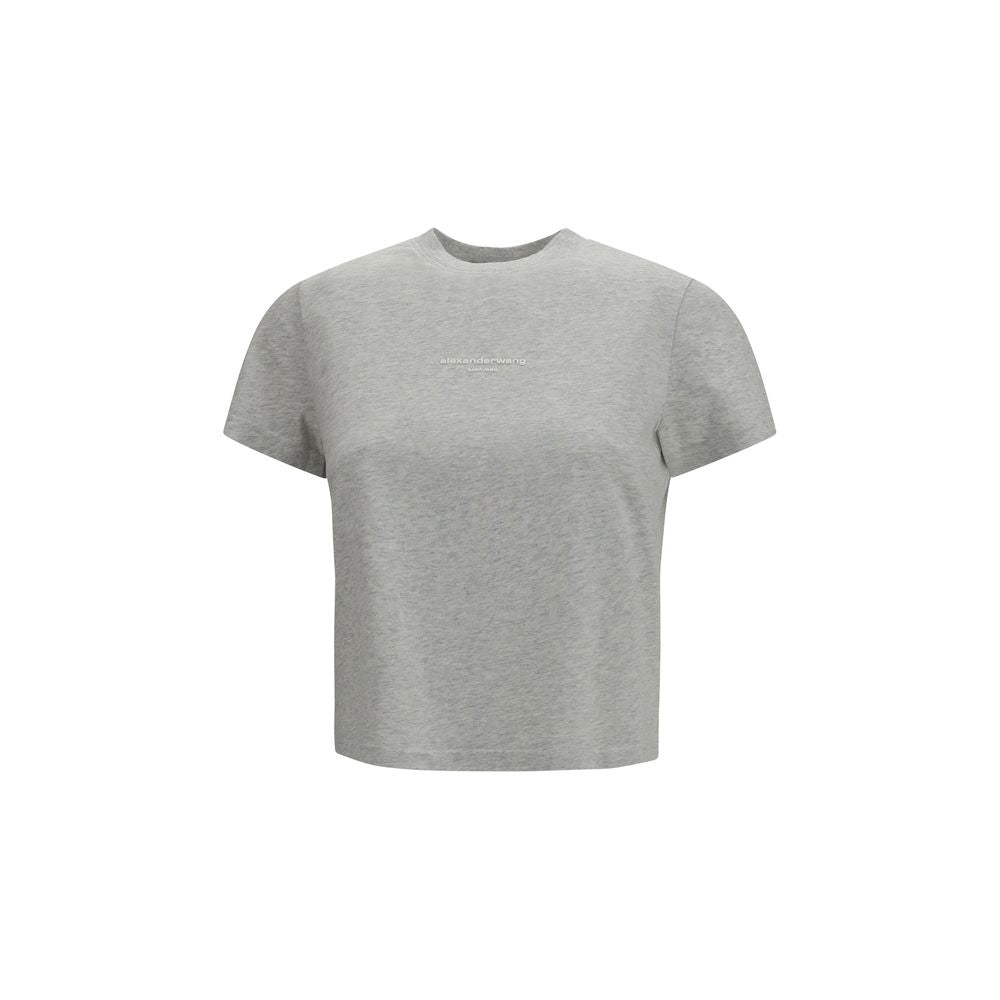 Alexander Wang Gray Cotton T-Shirt