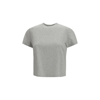 Alexander Wang Gray Cotton T-Shirt