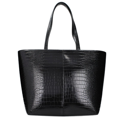 Karl Lagerfeld Black Polyethylene Shoulder Bag