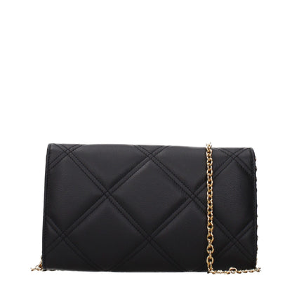 Versace Black Leather Clutch Bag