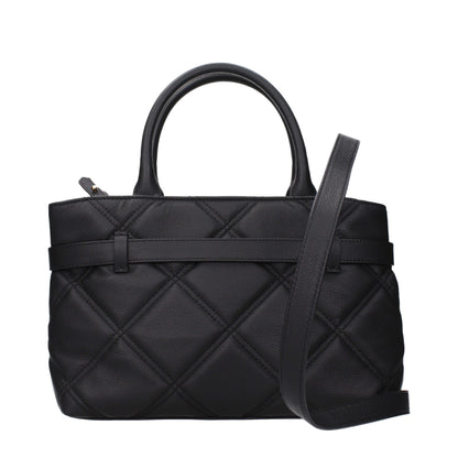 Versace Black Leather Handbag