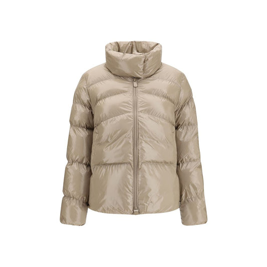 PINKO Beige Polyamide Full-Length Jacket