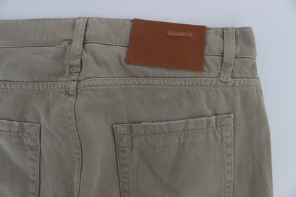 Beige ACHT jeans i bomuld