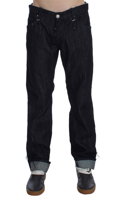 Blå ACHT jeans i bomuld med lige ben