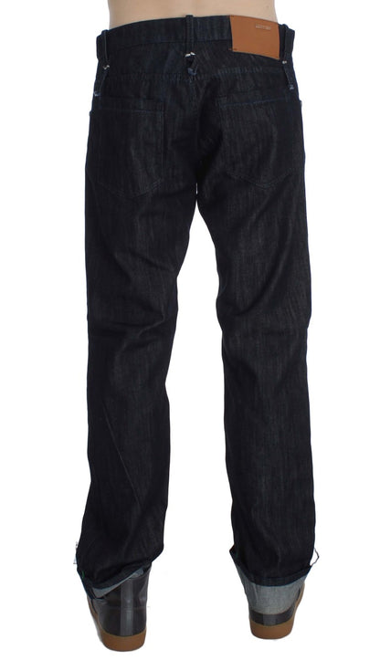 Blå ACHT jeans i bomuld med lige ben