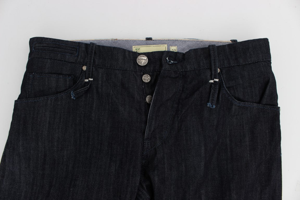 Blå ACHT jeans i bomuld med lige ben