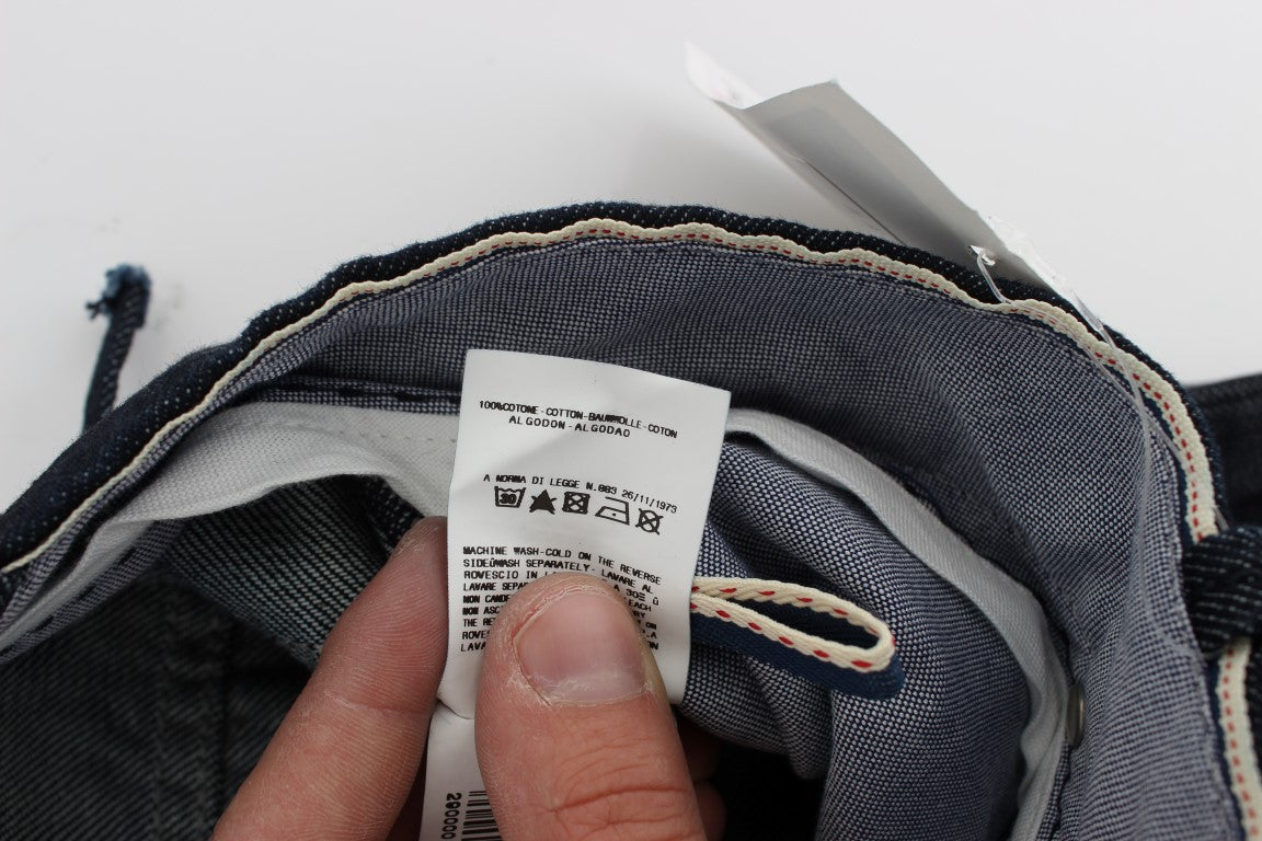 Blå ACHT jeans i bomuld med lige ben