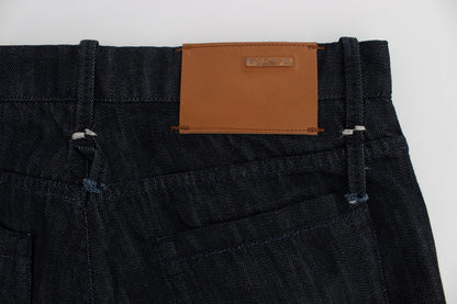 Blå ACHT jeans i bomuld med lige ben