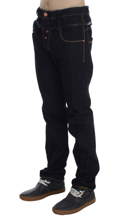 Blå ACHT-jeans i bomuld med normal pasform og lige ben