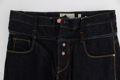 Blå ACHT-jeans i bomuld med normal pasform og lige ben