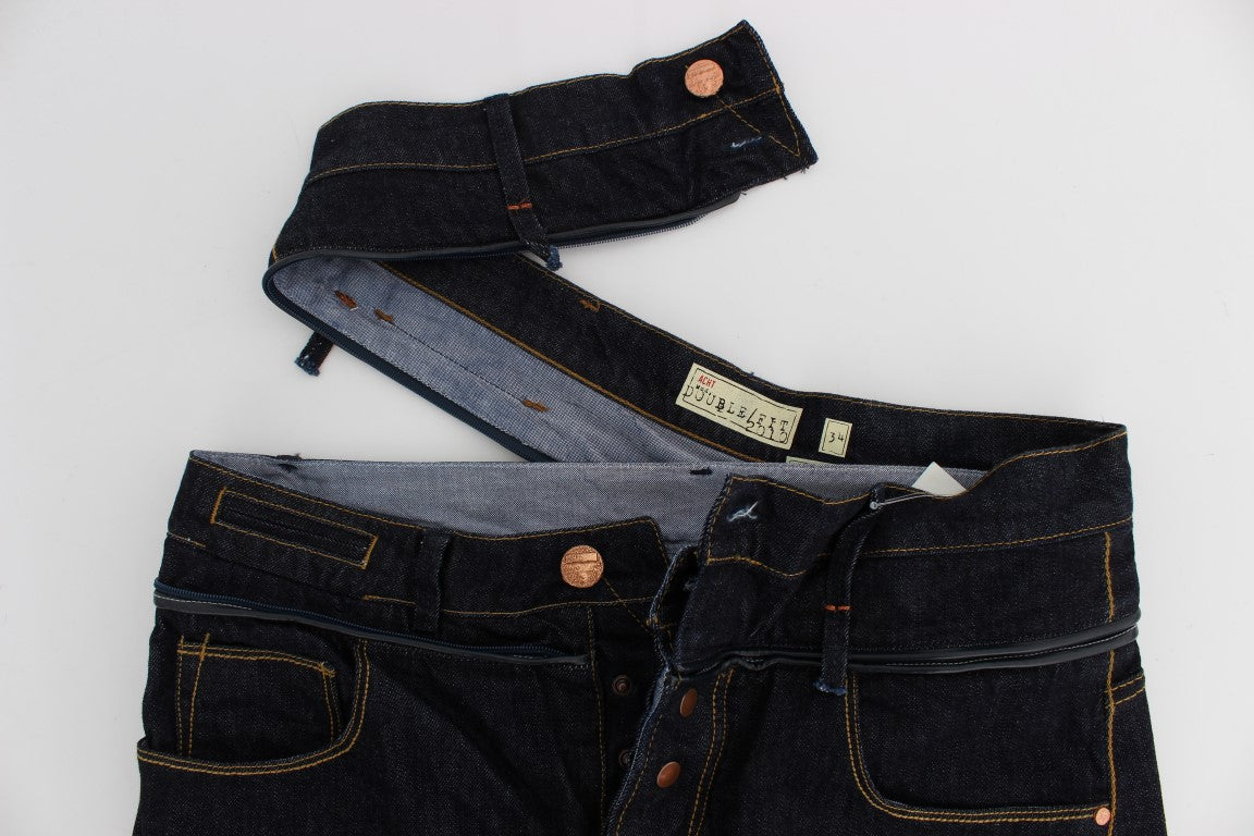 Blå ACHT-jeans i bomuld med normal pasform og lige ben