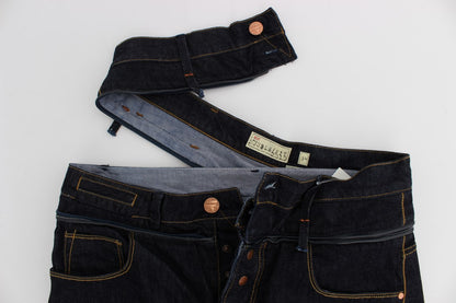Blå ACHT-jeans i bomuld med normal pasform og lige ben