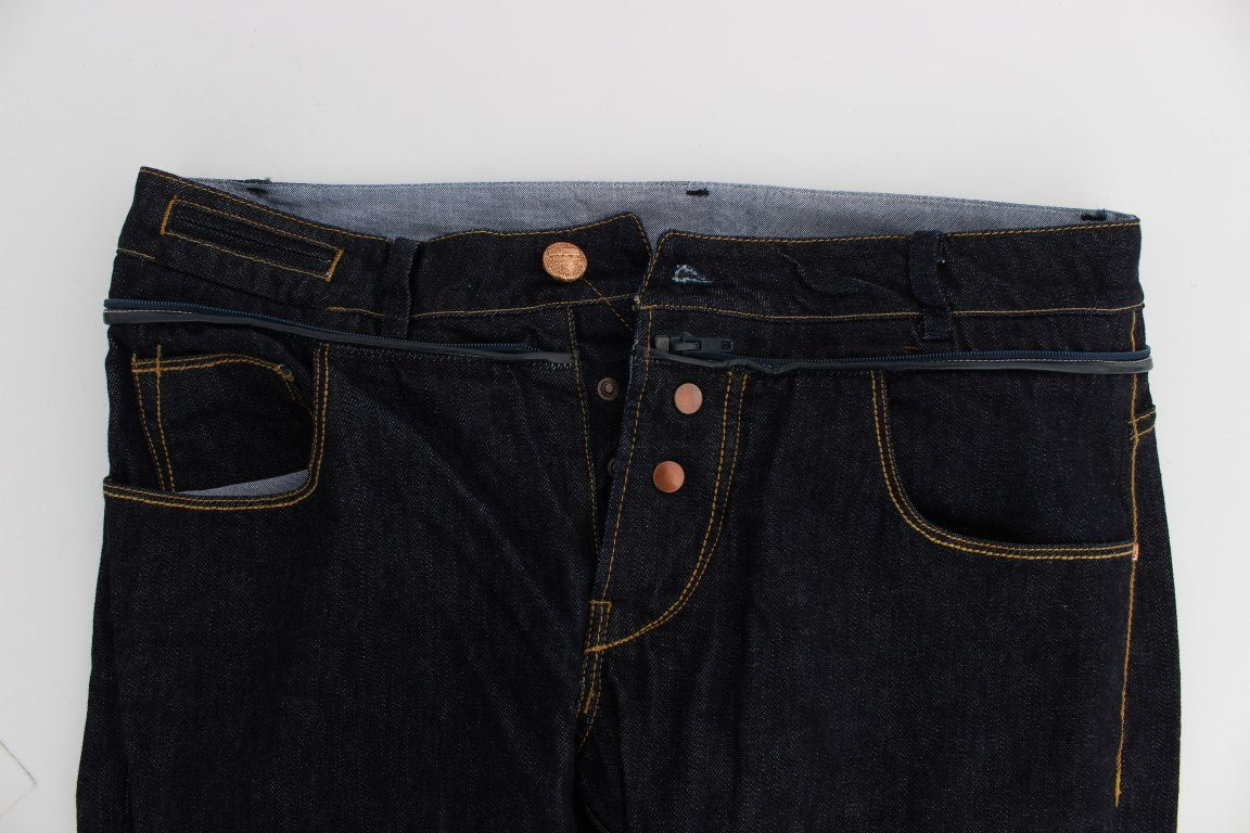 Blå ACHT-jeans i bomuld med normal pasform og lige ben
