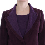 BENCIVENGA Purple Wool Suit T-Shirt Set