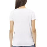 Trussardi Action White Cotton Women T-Shirt