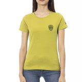 Trussardi Action Green Cotton Women T-Shirt