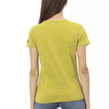 Trussardi Action Green Cotton Women T-Shirt