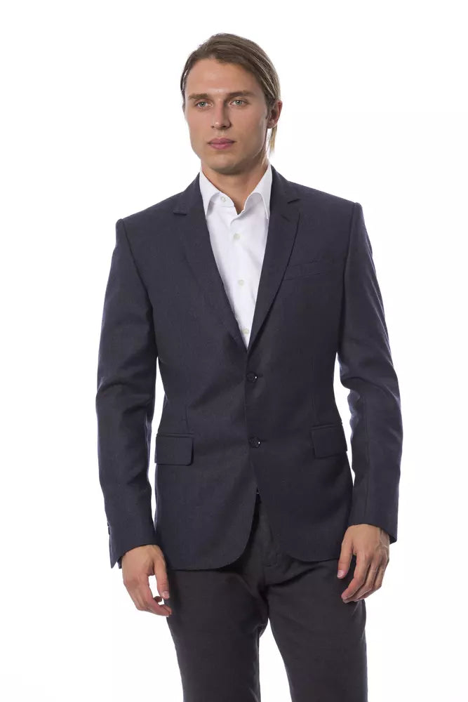 Blå Verri blazer i uld