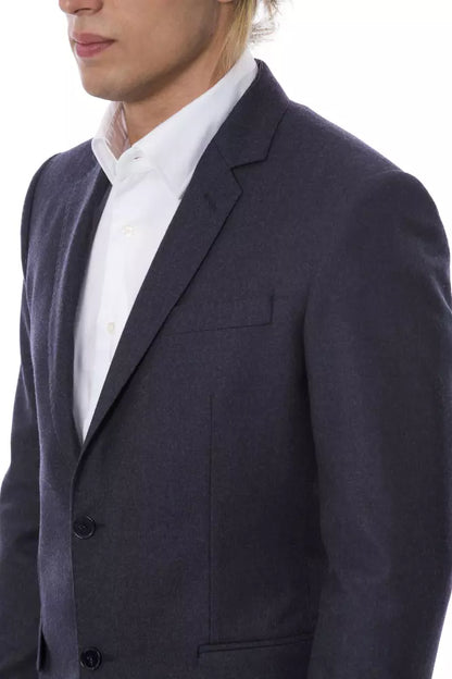 Blå Verri blazer i uld