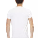 Trussardi Action White Cotton Men T-Shirt