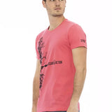 Trussardi Action Multicolor Cotton Men T-Shirt