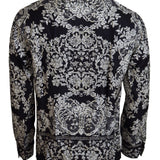 Dolce & Gabbana Elegant Satin Floral Baroque Shirt