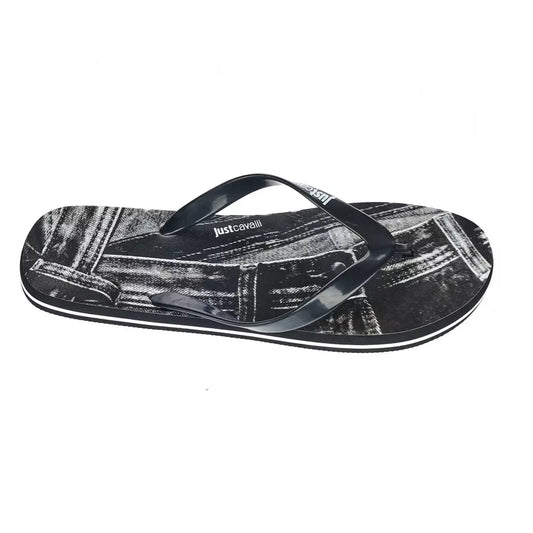 Just Cavalli sorte EVA flip-flops til mænd