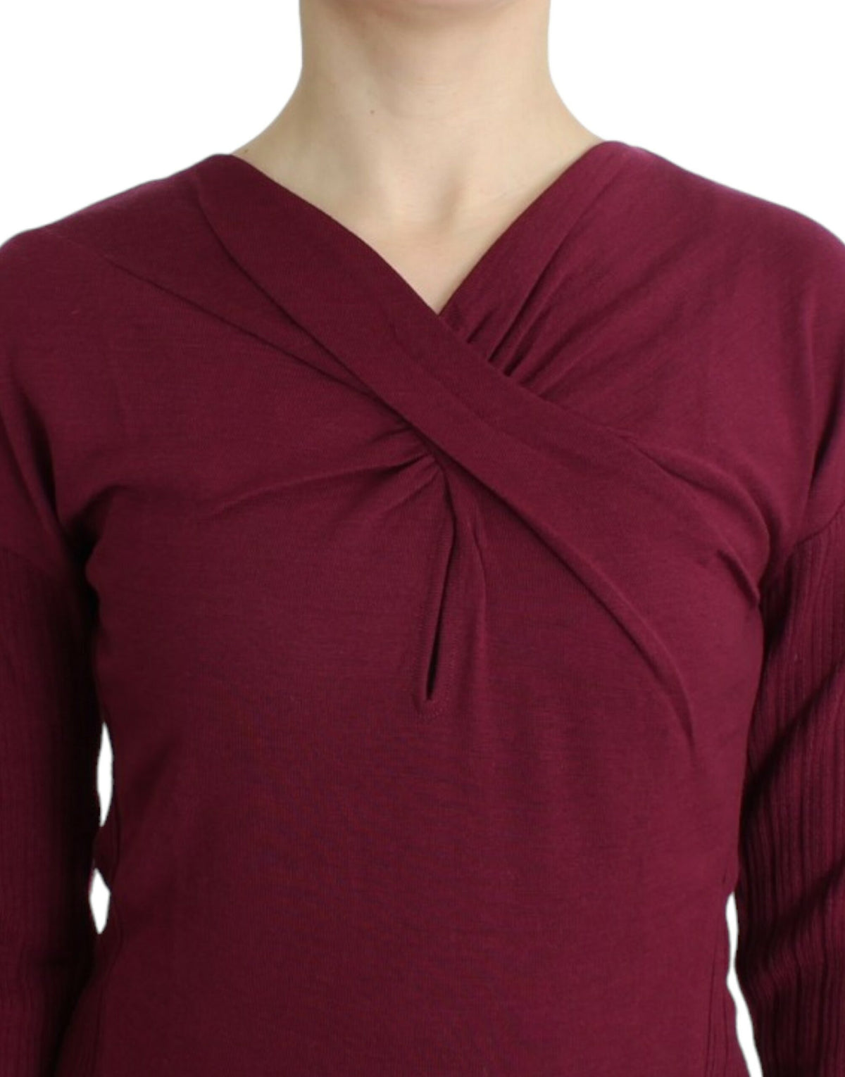 Class Roberto Cavalli lilla striksweater i jomfruuld