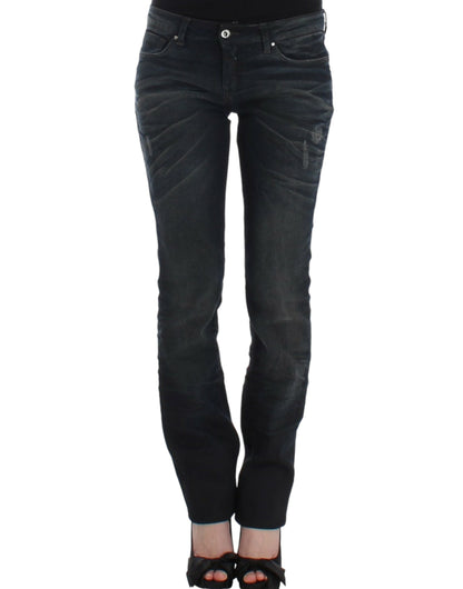 Blå C’N’C Costume National superskinny jeans i bomuld og elastan