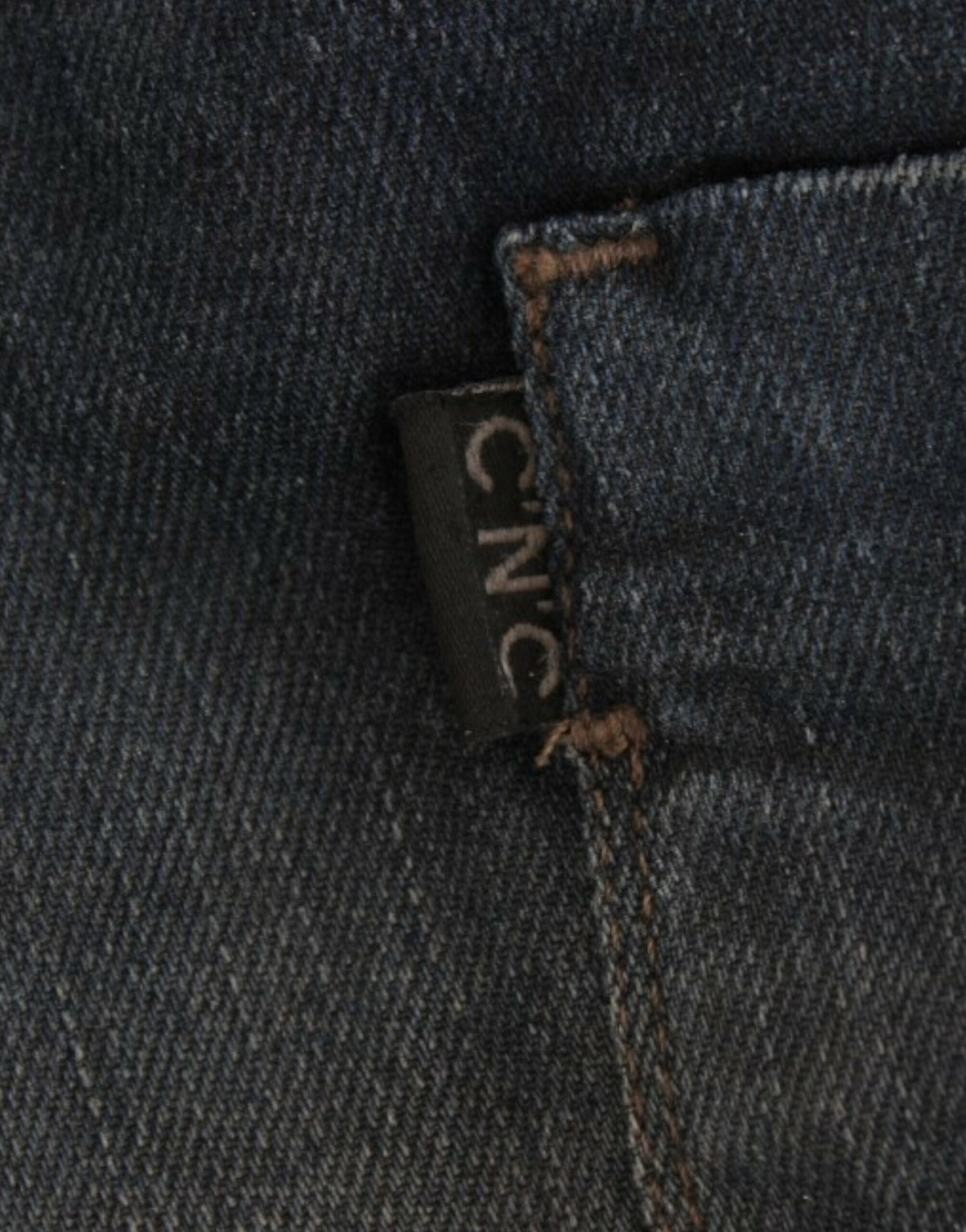 Blå C’N’C Costume National superskinny jeans i bomuld og elastan