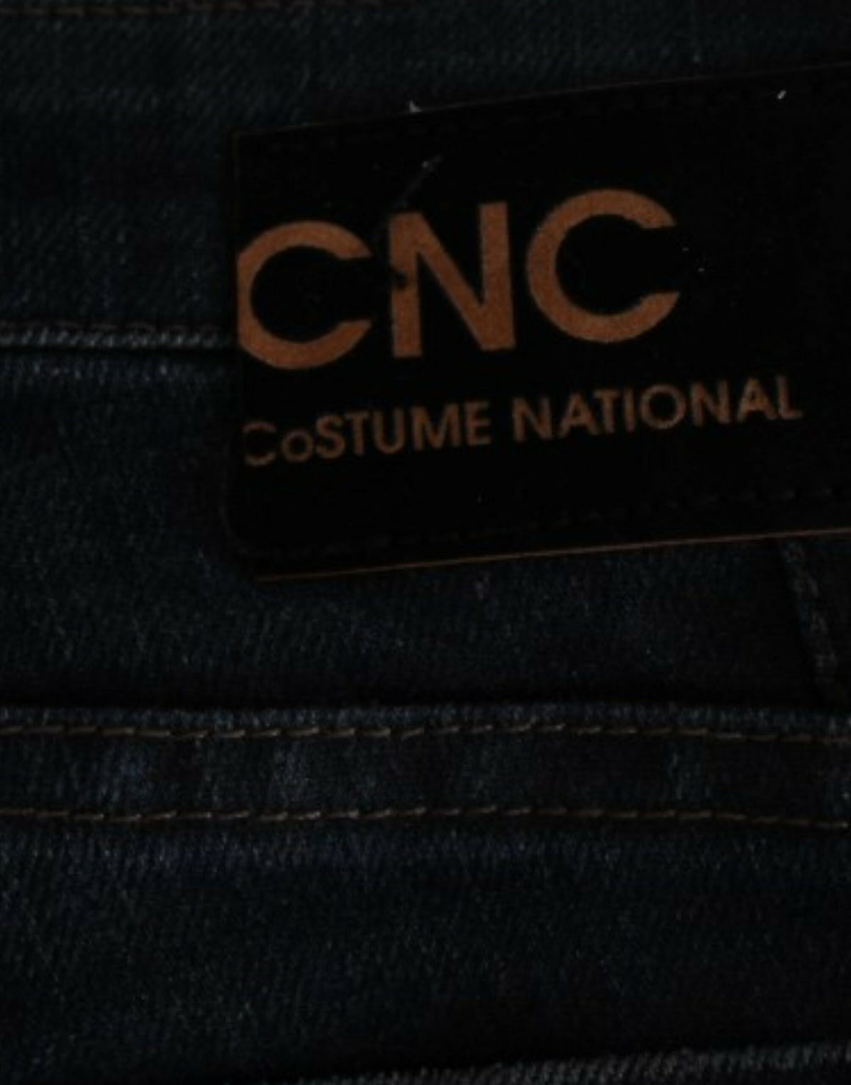 Blå C’N’C Costume National superskinny jeans i bomuld og elastan
