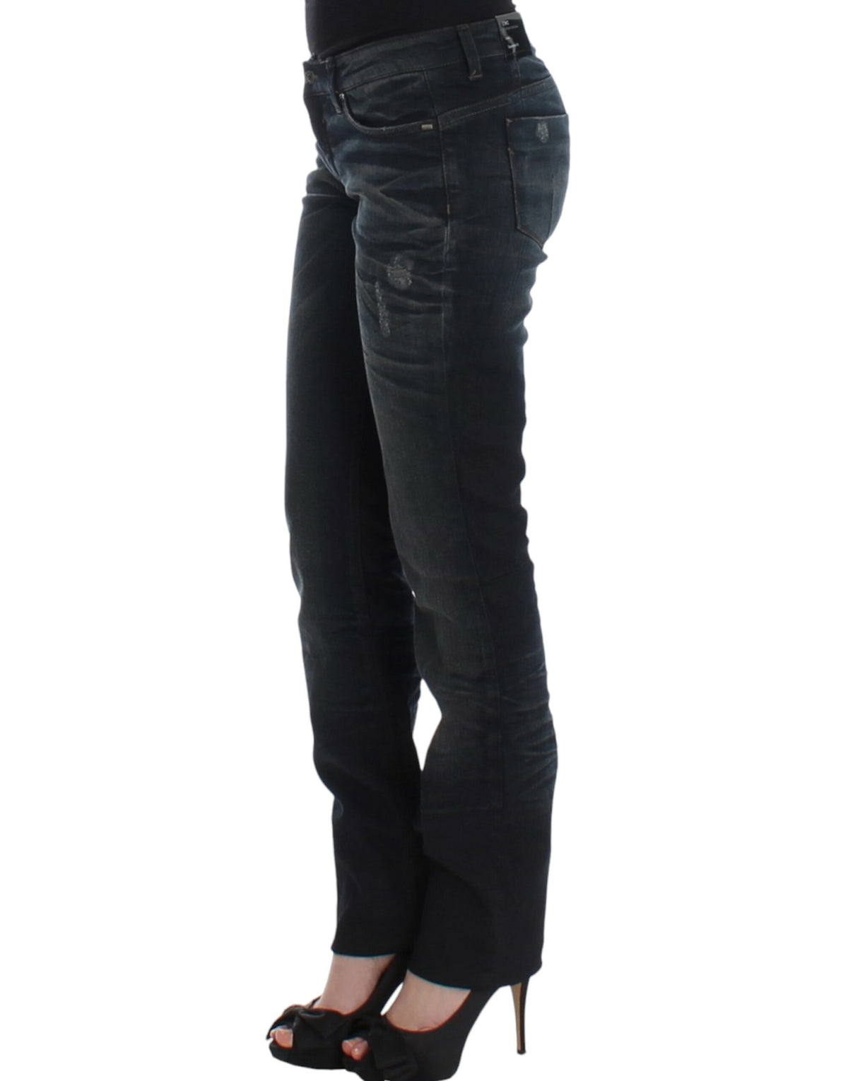 Blå C’N’C Costume National superskinny jeans i bomuld og elastan
