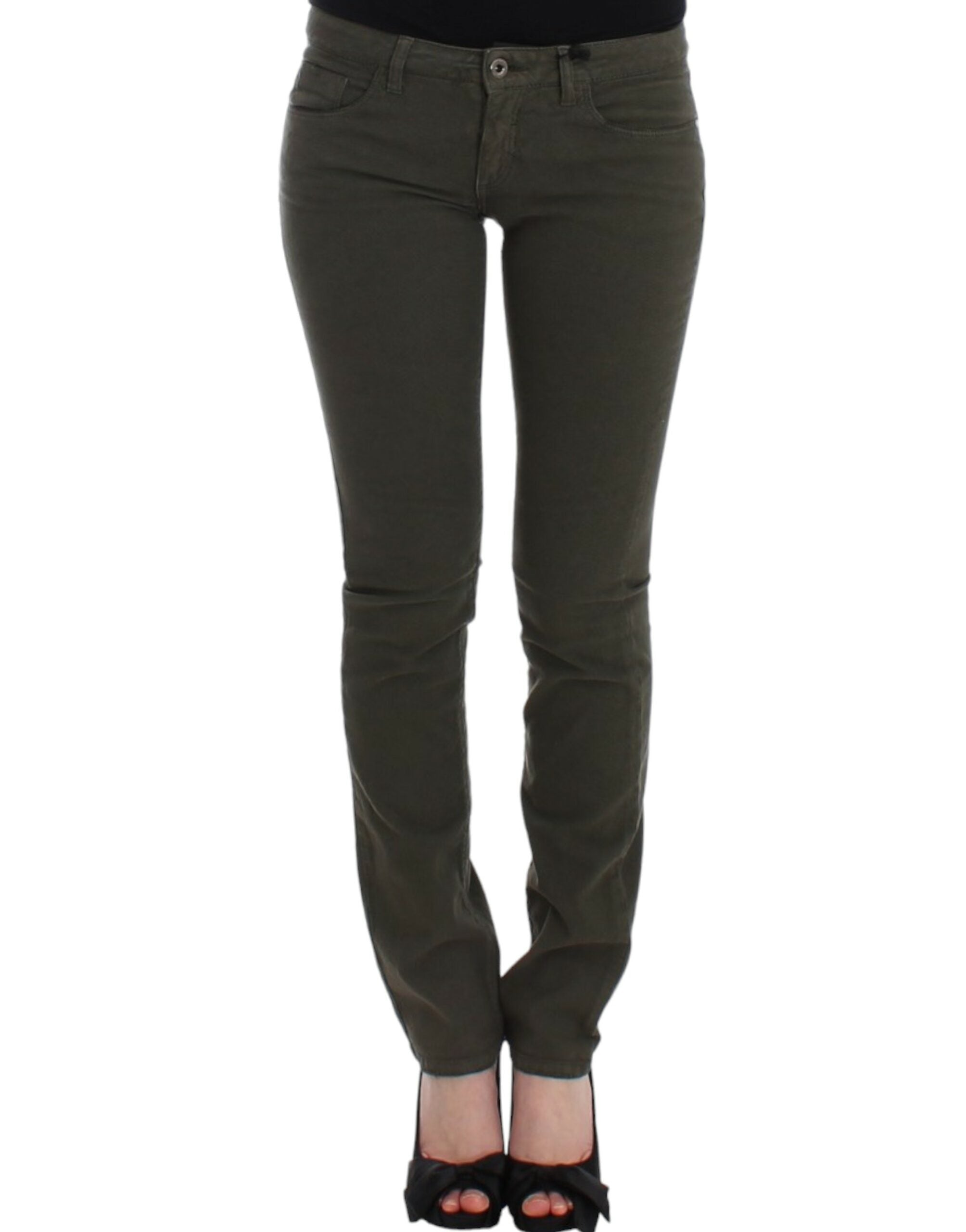 Grønne Costume National C’N’C jeans i bomuld og elastan