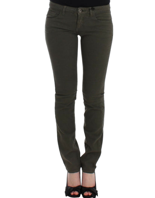 Grønne Costume National C’N’C jeans i bomuld og elastan