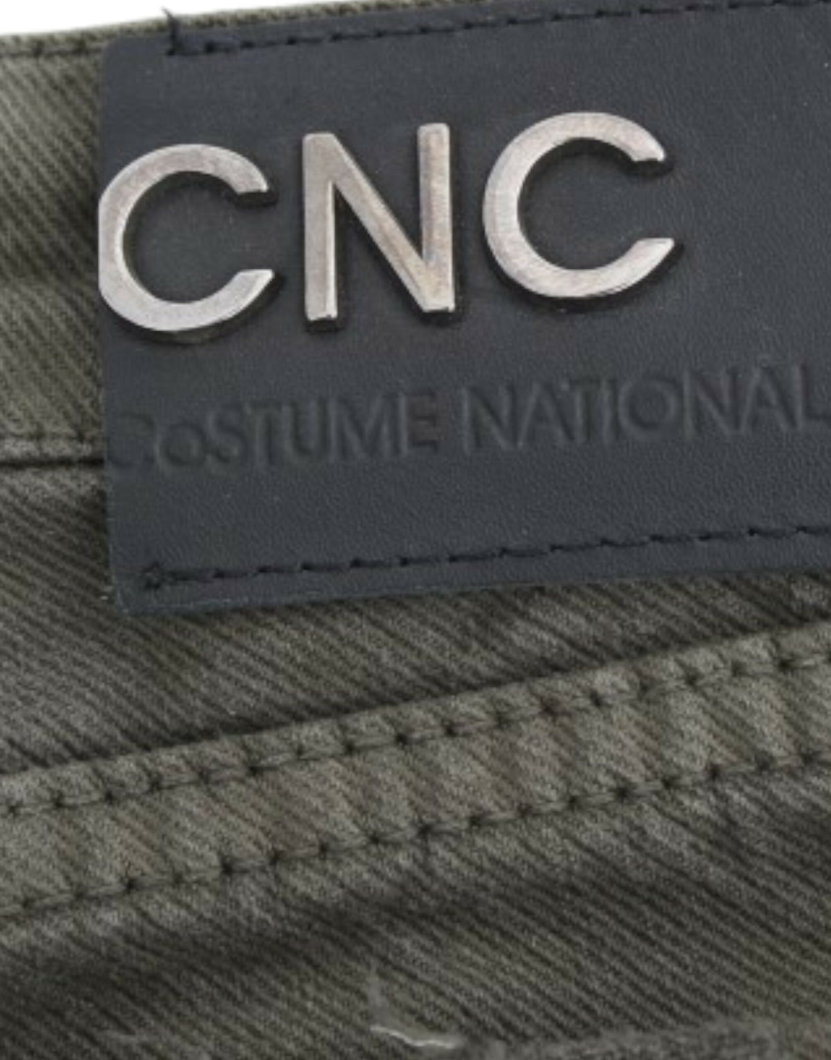 Grønne Costume National C’N’C jeans i bomuld og elastan