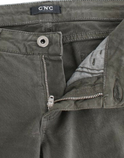 Grønne Costume National C’N’C jeans i bomuld og elastan