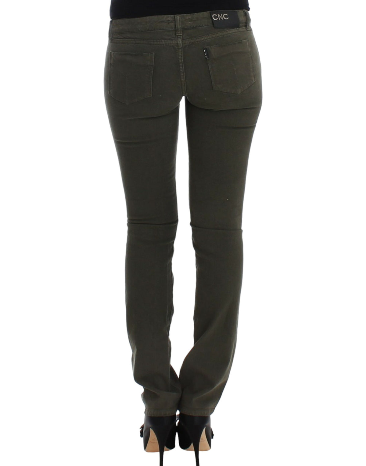 Grønne Costume National C’N’C jeans i bomuld og elastan