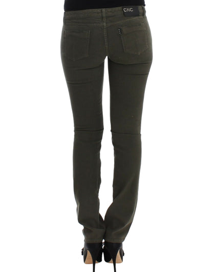 Grønne Costume National C’N’C jeans i bomuld og elastan