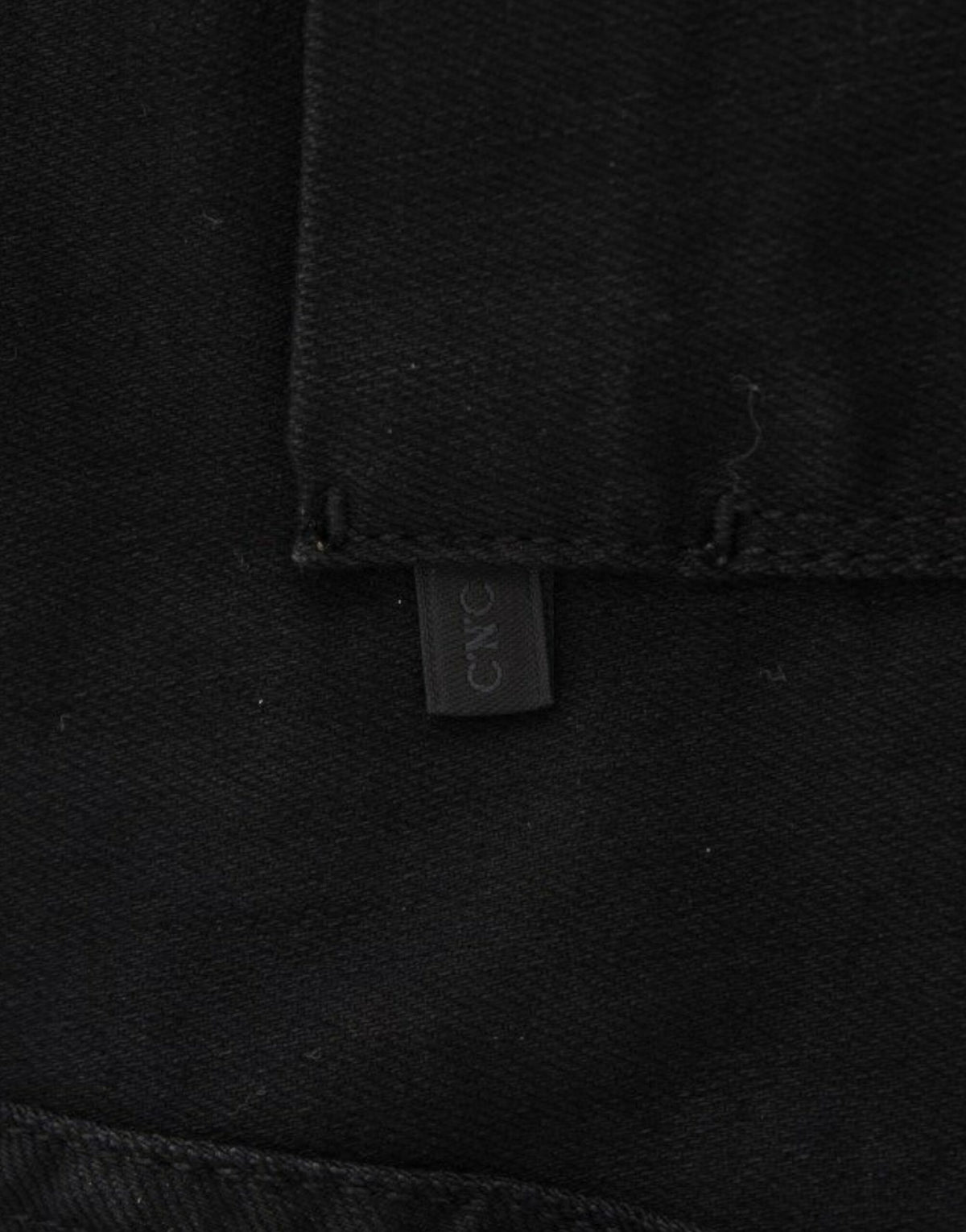 Sorte C’N’C Costume National jeans med lige ben i bomuld og elastan
