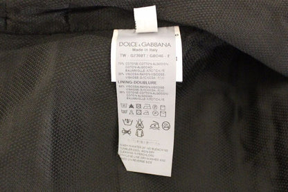 Dolce & Gabbana enkeltradet vest – sort