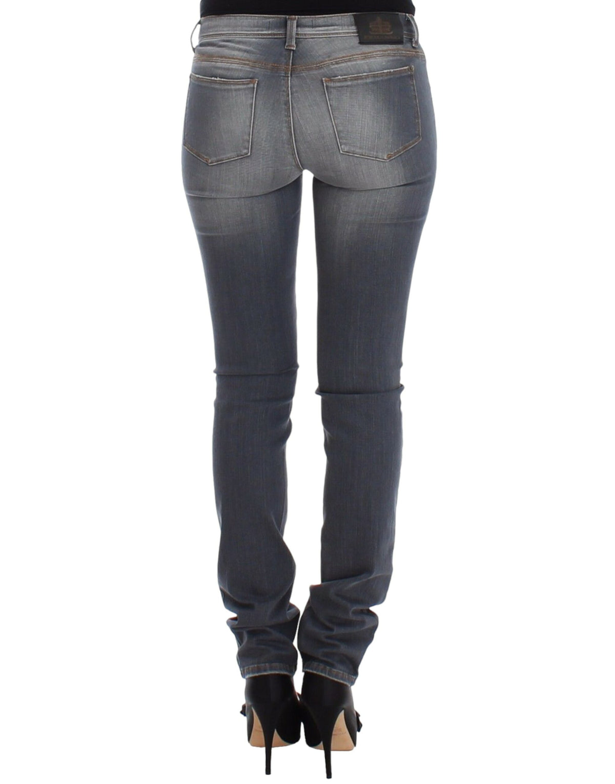 Grå Ermanno Scervino jeans i bomuld med stretch