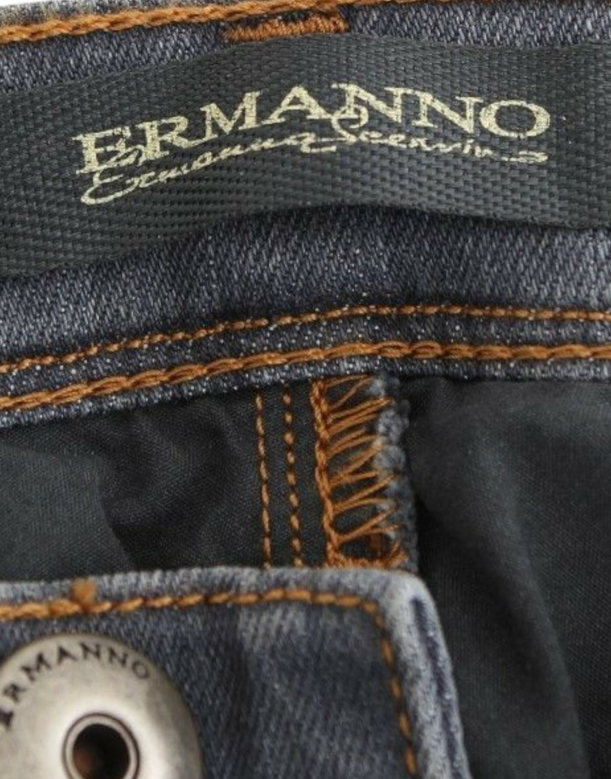 Grå Ermanno Scervino jeans i bomuld med stretch