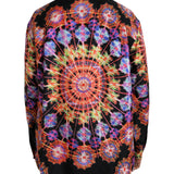 Dolce & Gabbana Multicolor Luminarie Silk Men Casual Shirt