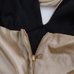 Dolce & Gabbana Guld Silke Bluse-Modeoutlet