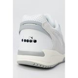 Diadora White Artificial Leather Sneakers