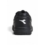 Diadora Black Artificial Leather Sneakers