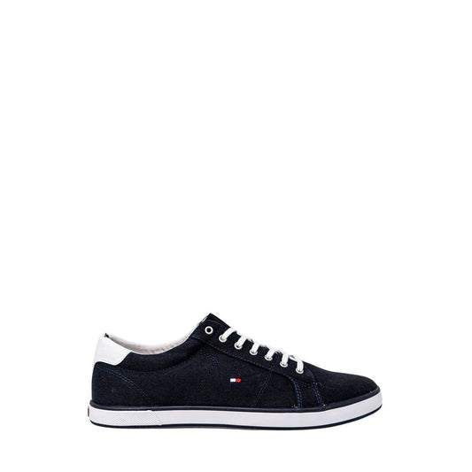 Tommy Hilfiger Blue Cotton Sneakers