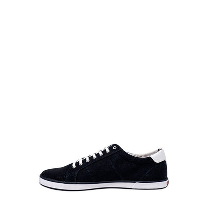 Tommy Hilfiger Blue Cotton Sneakers