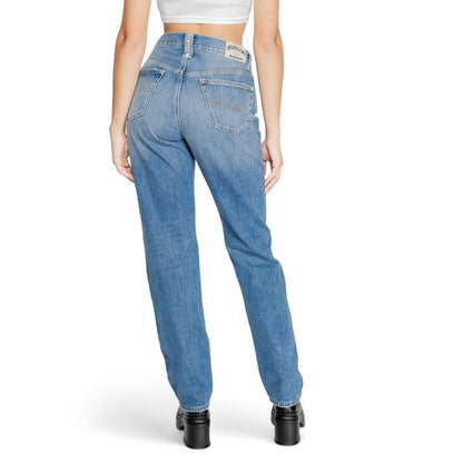 Replay 12 OZ W9Z1 mom jeans til kvinder – blå